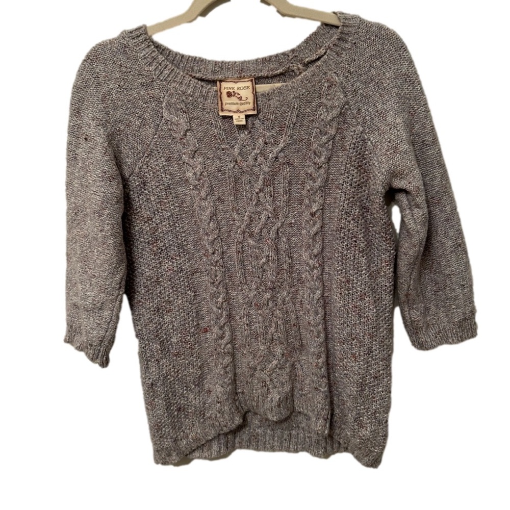 Pink Rose Sweater
